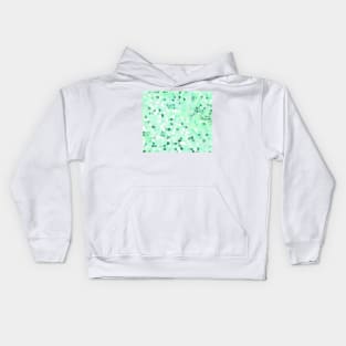 Mint Mosaic Kids Hoodie